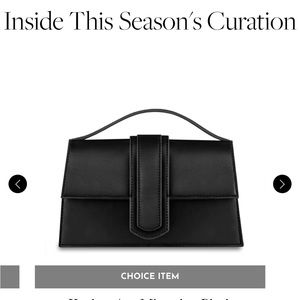 New Rachel Zoe Curateur black purse